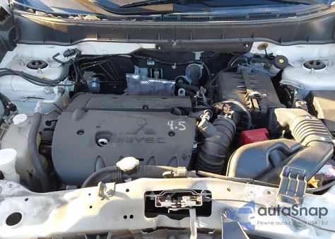 2014 Mitsubishi Outlander Sport Se из США, поврежденный, VIN 4A4AP4AU1EE024903